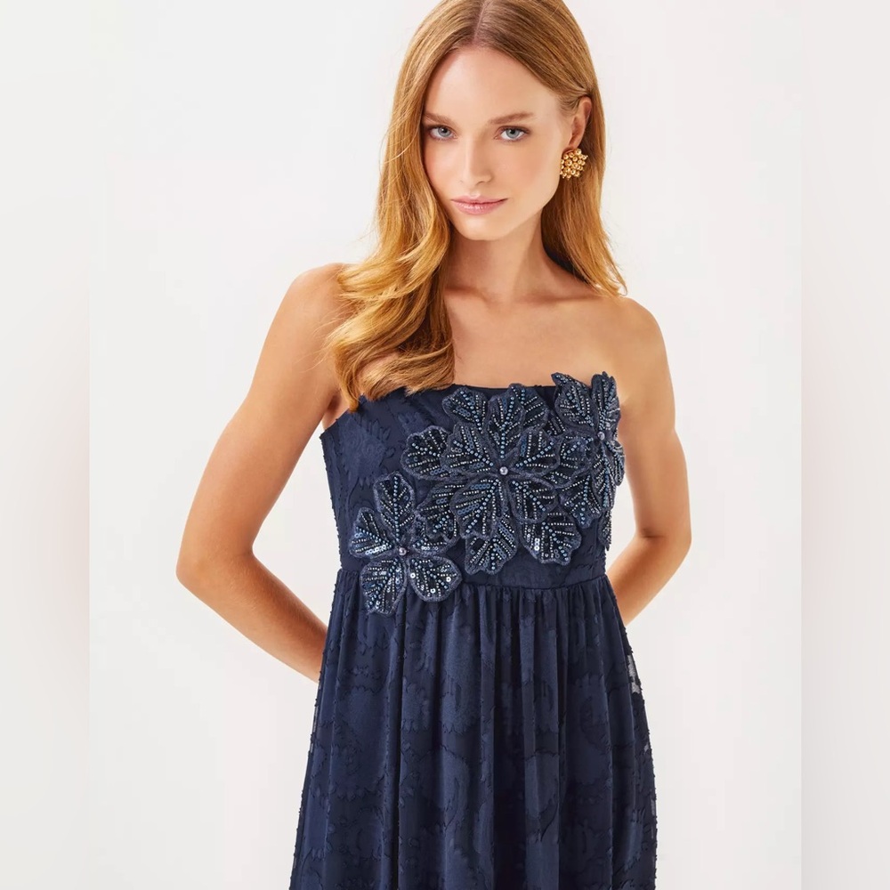 🎉Flash Sale! NWT Lilly Pulitzer Mollylynn Clip Maxi Dress - Picture 2 of 3